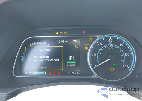 2025 Nissan Leaf Sv Plus from USA, damaged, VIN 1N4CZ1CV4SC558120